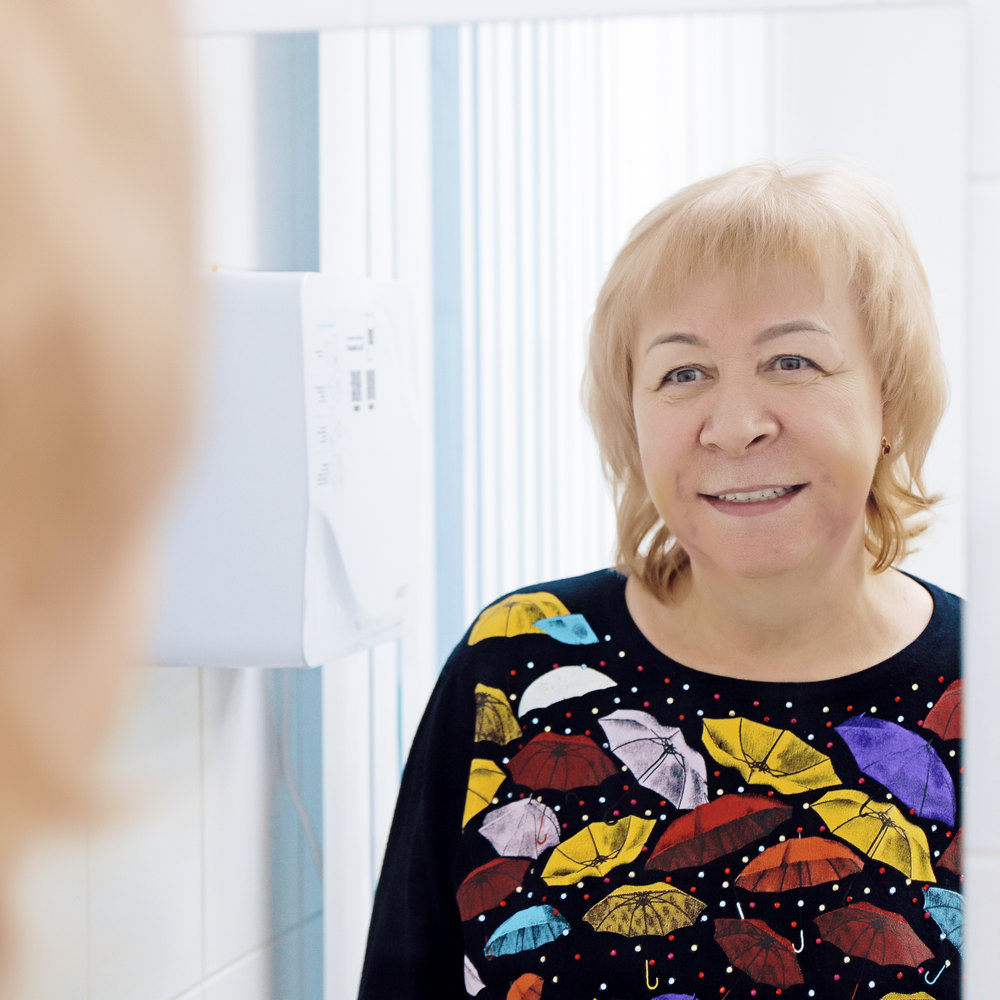 Римма Имамова после коррекции