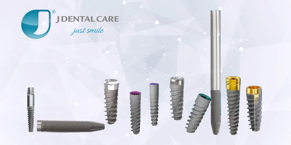 Широкая линейка имплантов JDentalCare