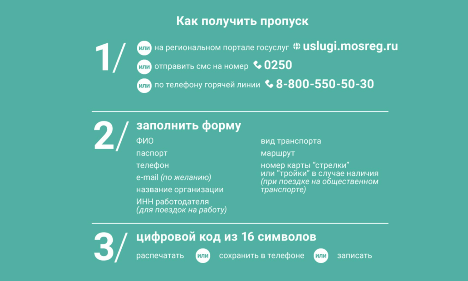 Как получить пропуск в Москве