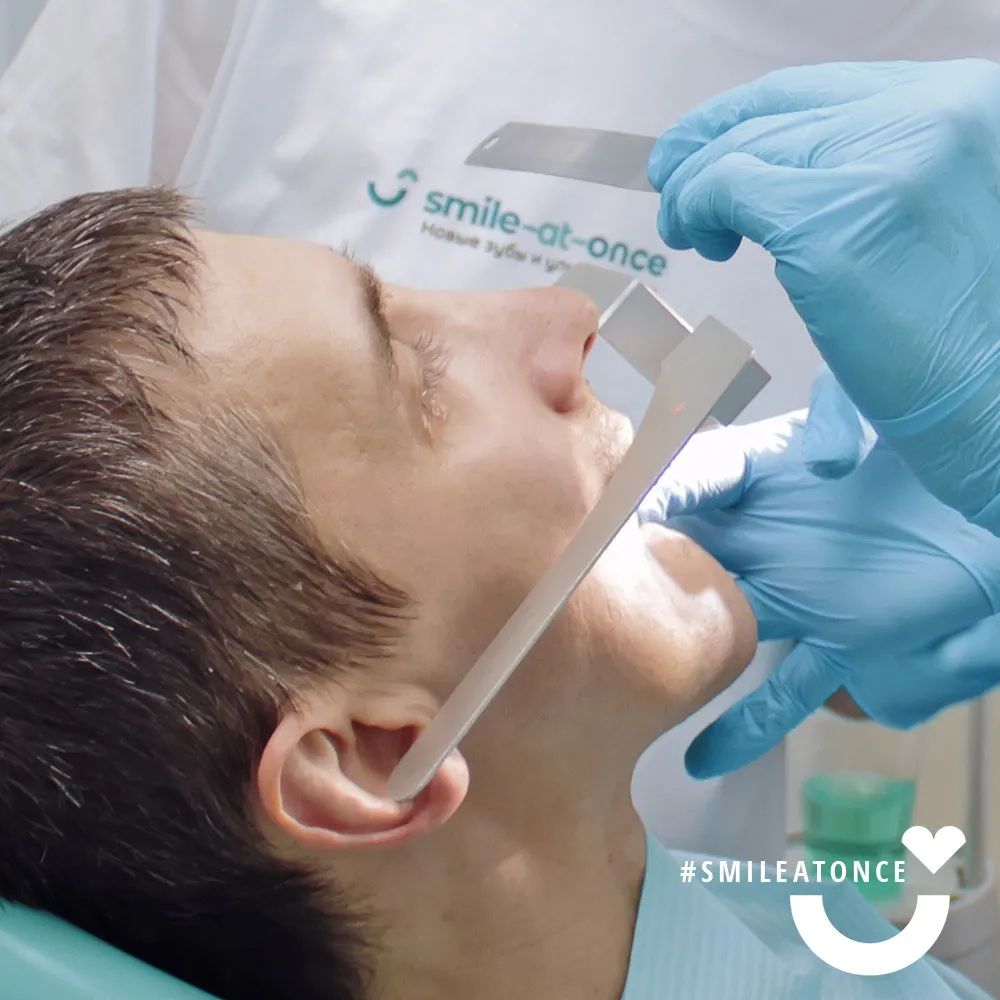 Прудников Константин примерка зубных протезов