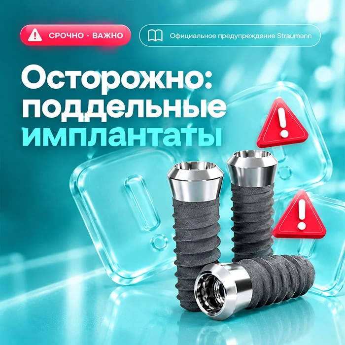 Осторожно поддельные импланты