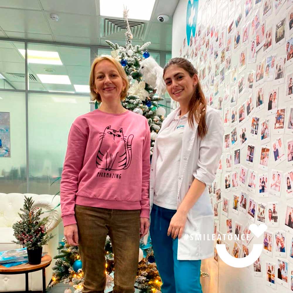 После очередной гигиены и осмотра