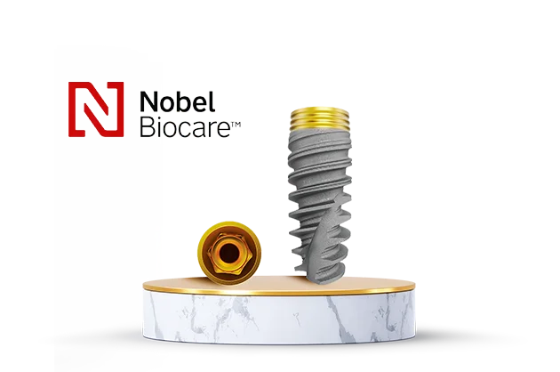 Одиночная имплантация – установка импланта Nobel Biocare