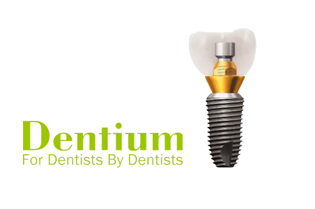 Установка импланта Dentium с коронкой