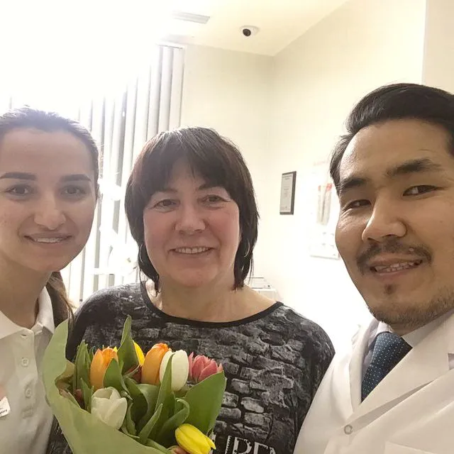 Сразу после имплантации