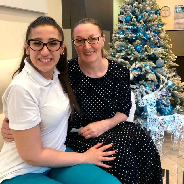 Селфи после гигиены полости рта