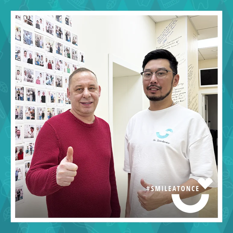 После протезирования всех зубов на имплантах