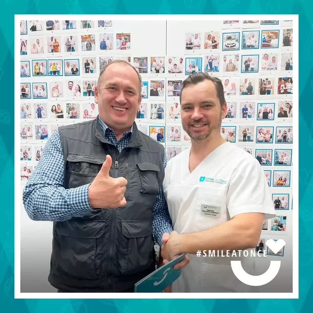 Май 2023: после имплантации зубов на нижней челюсти