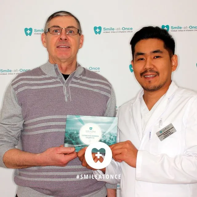 Селфи после проведения имплантации