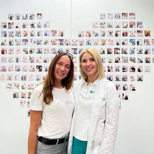 После гигиены и лечения зубов