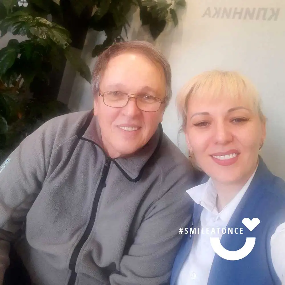 Через 6,5 лет после имплантации всех зубов