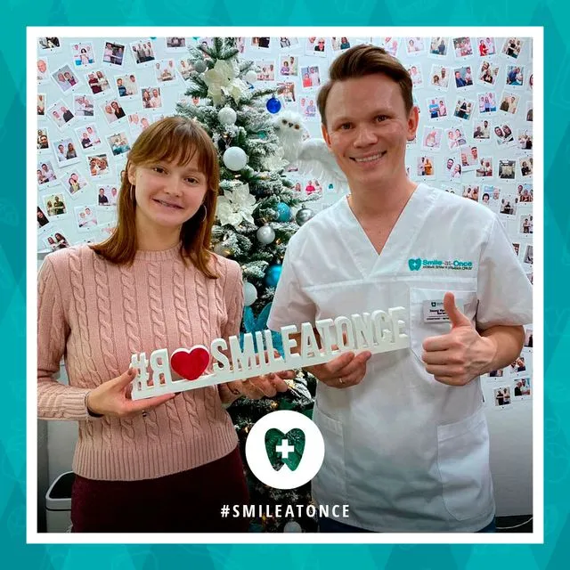 Ноябрь 2020: после установки брекетов из металла