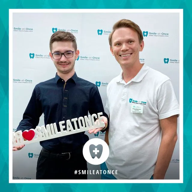 Июнь 2020: селфи после установки брекетов