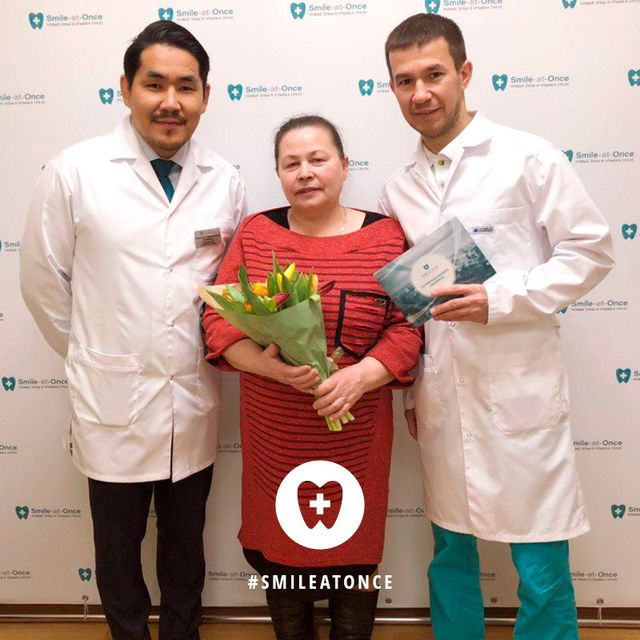 Селфи после имплантации зубов