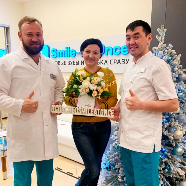 После проведения имплантации и установки протезов