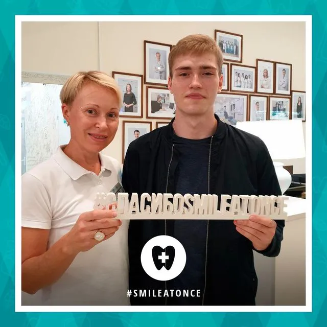 Селфи после лечения зубов