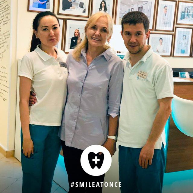 Селфи после имплантации и протезирования