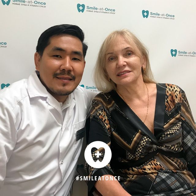 Селфи сразу после имплантации