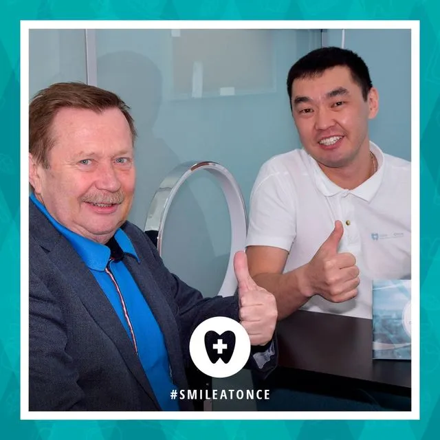 Июль 2019: селфи сразу после имплантации