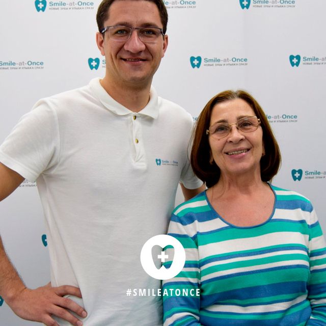 После имплантации all-on-4