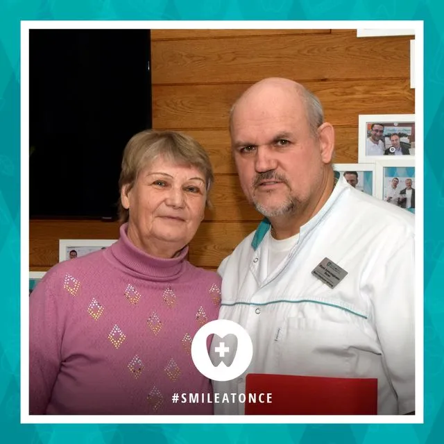 Март 2020: со стоматологом-ортопедом после имплантации all-on-4