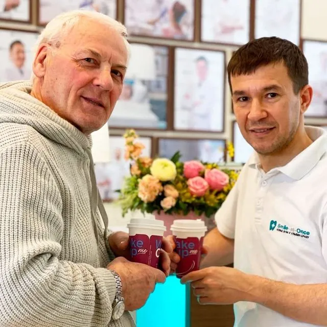 После имплантации зубов