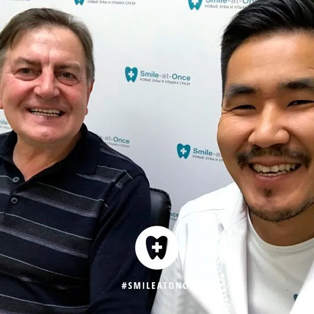 Селфи после имплантации зубов