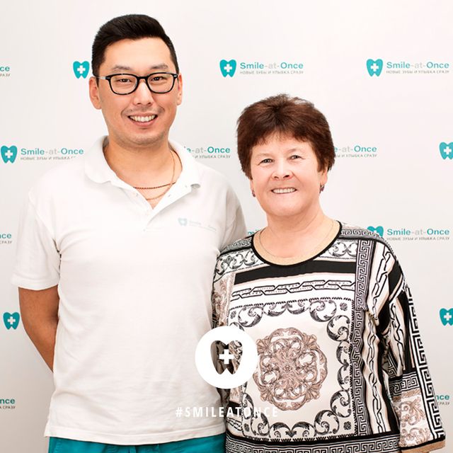 Сразу после имплантации зубов