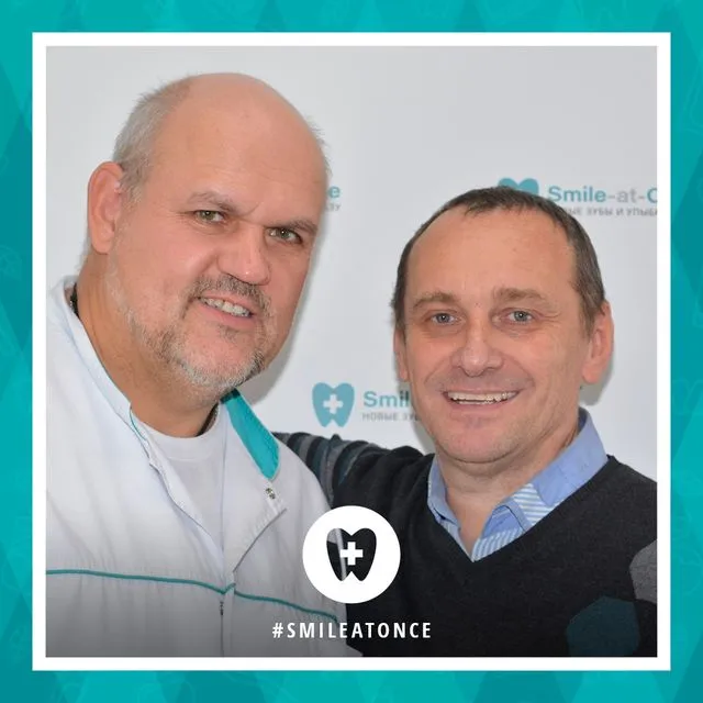 Ноябрь 2019: селфи сразу после имплантации all-on-4