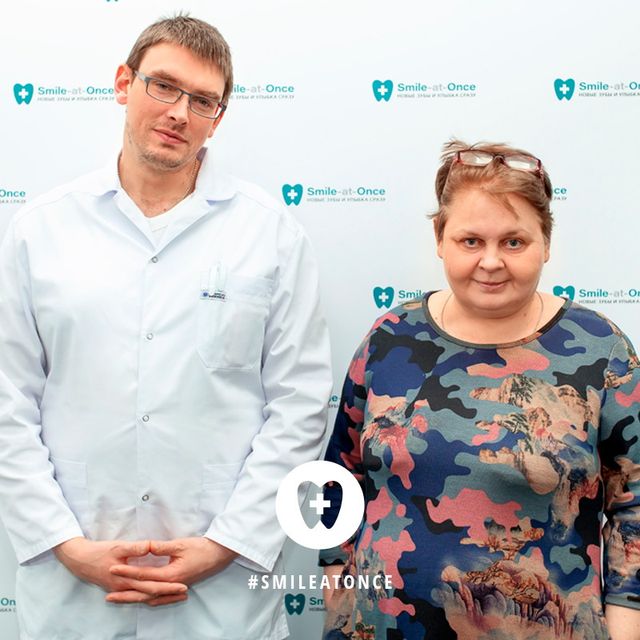 Селфи после имплантации зубов