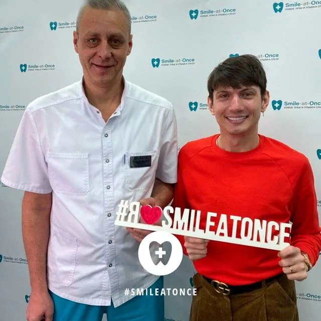 Селфи после имплантации all-on-4