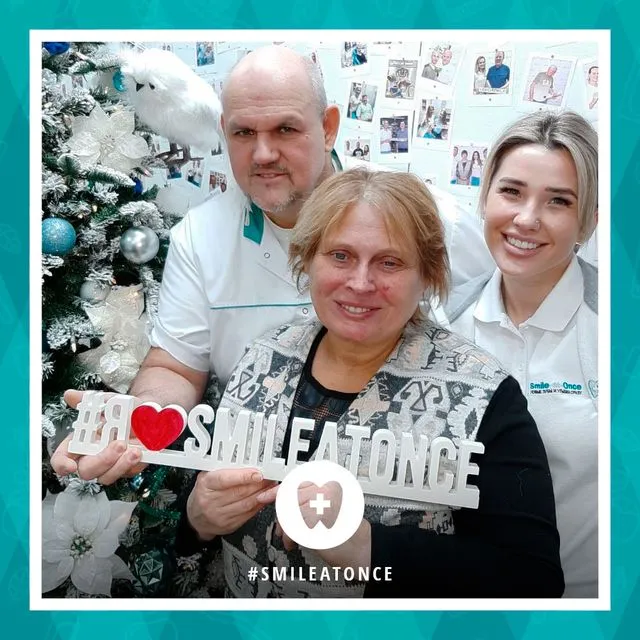 декабрь 2020: сразу после имплантации Pro Arch