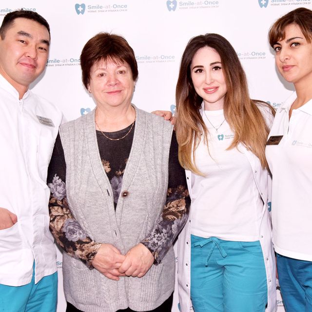 После имплантации все на 4 для верхней челюсти