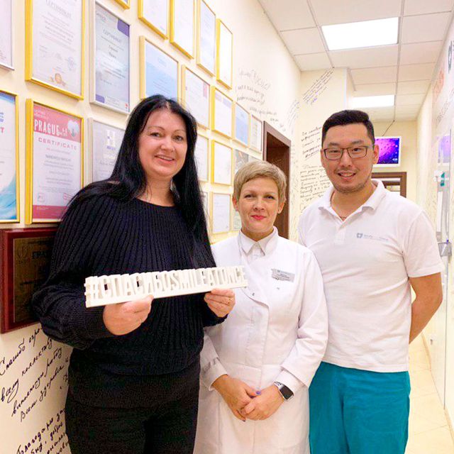 Со стоматологом-ортопедом и куратором лечения