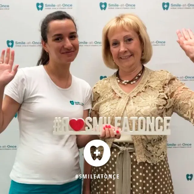 Селфи после комплексной гигиены полости рта