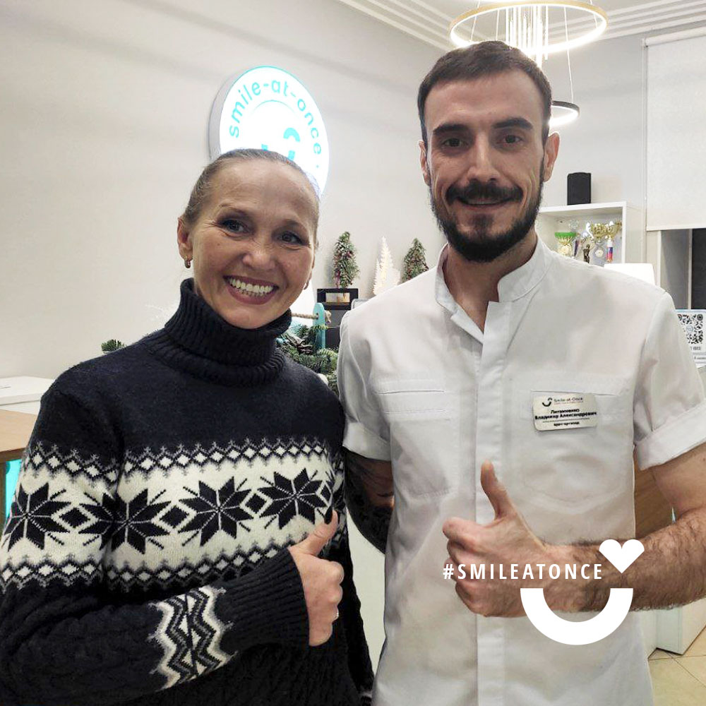 После очередного планового осмотра стоматолога-ортопеда