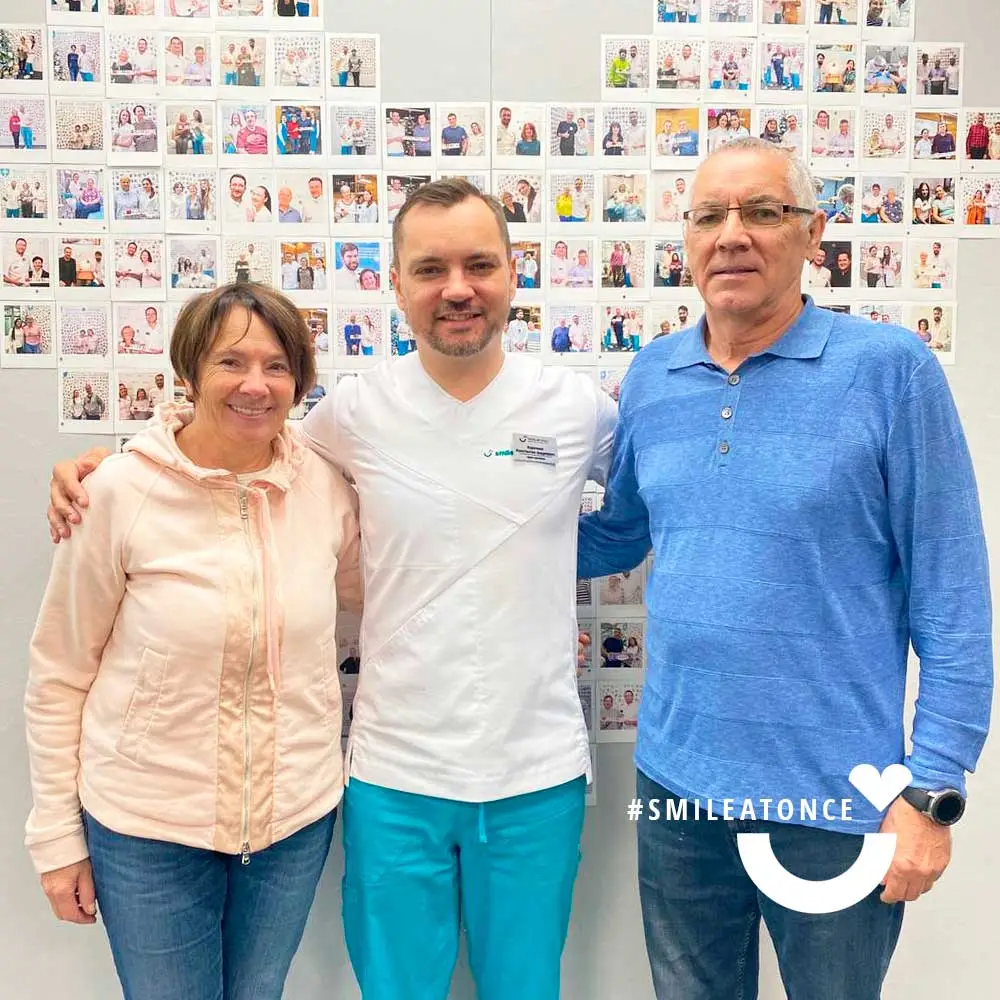 Через 8 месяцев после имплантации зубов all-on-6