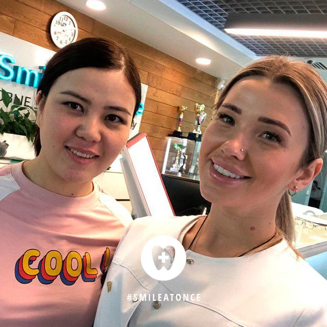 Селфи после лечения и гигиены