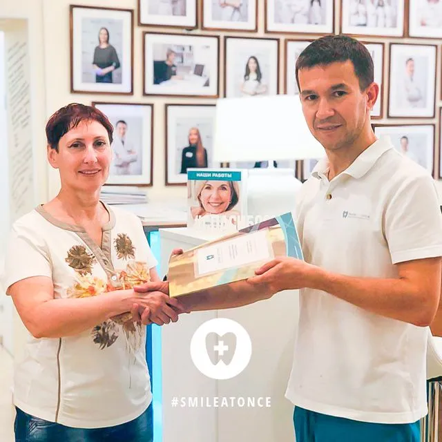 Сразу после имплантации зубов