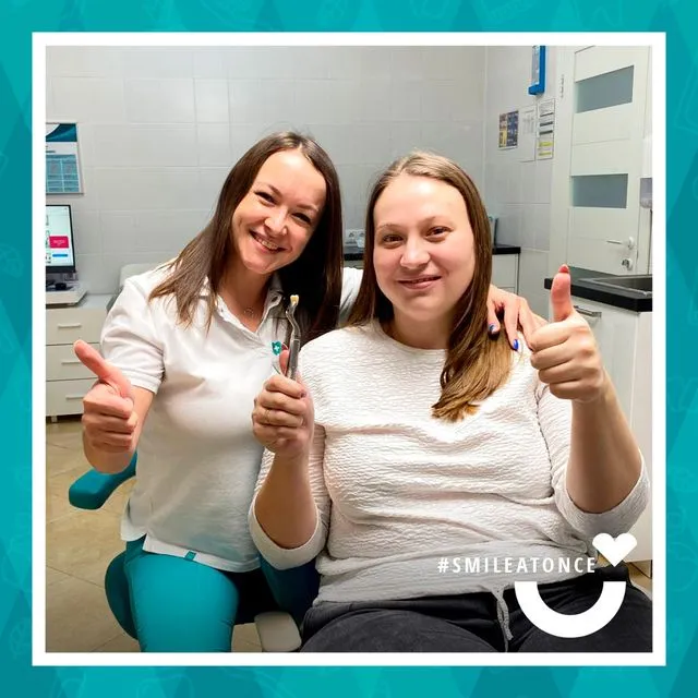 После профгигиены полости рта