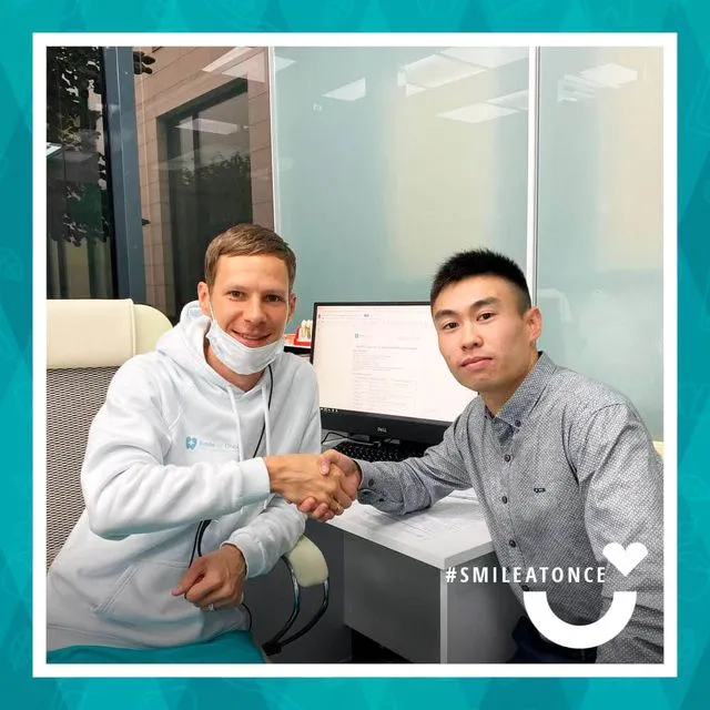 После удаление зуба и продолжение лечения брекетами