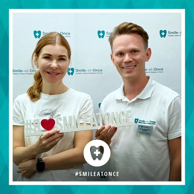 Июнь 2020: селфи после установки брекетов из керамики