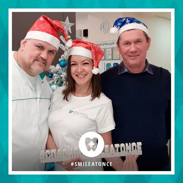 Декабрь 2019: селфи сразу после имплантации зубов