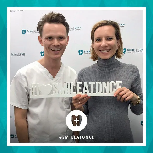 Апрель 2019: селфи после установки брекетов