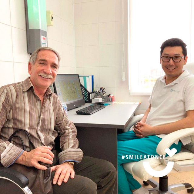 Сразу после установки имплантов и протезов