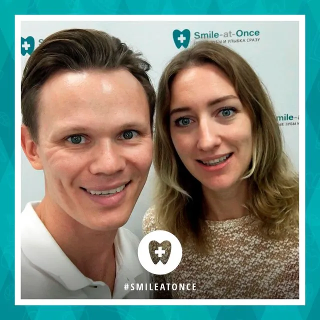 2018: начало ортодонтического лечения – установка брекетов снизу