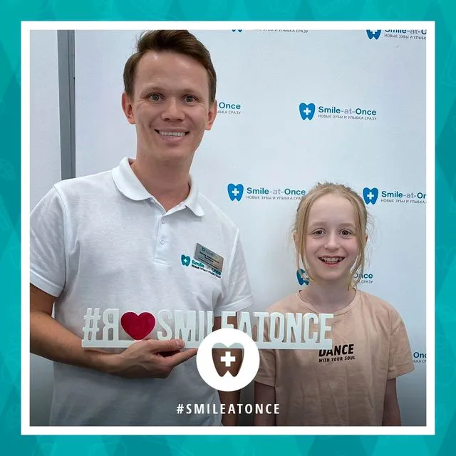 Май 2020: селфи после установки брекетов на зубы