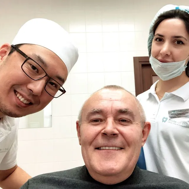 После установки постоянных зубных протезов