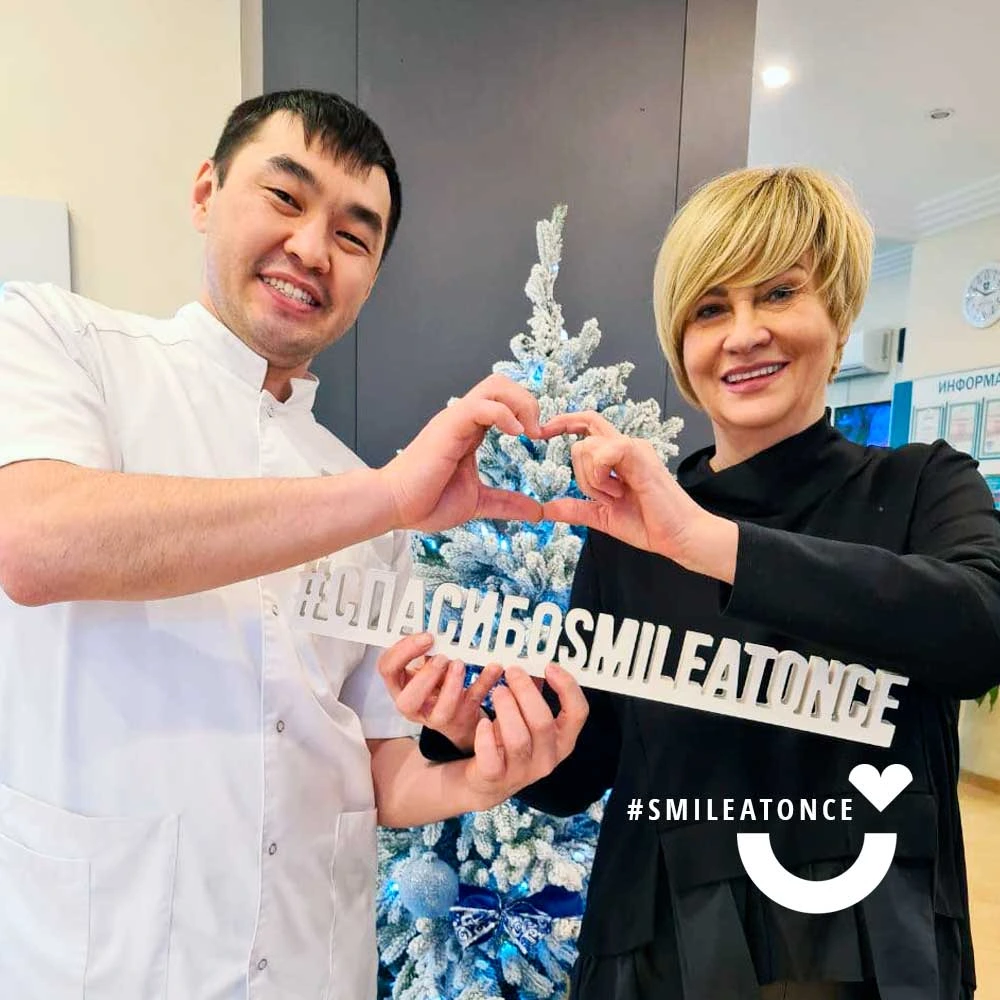 Фото через 3 года после имплантации зубов