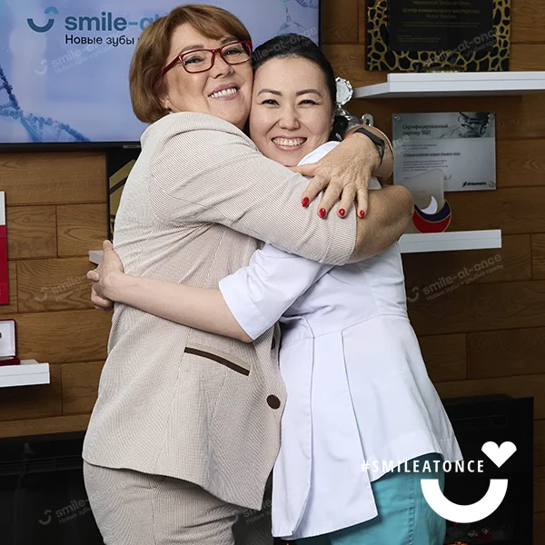 Через 3 года после имплантации всех зубов – на осмотре и профгигиене